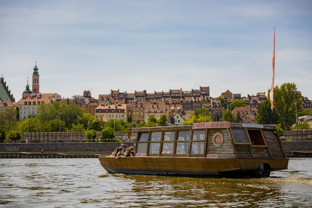 Warsaw by Boat